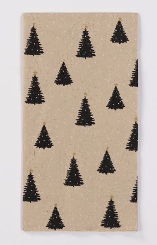 Trees paperiservetit luonnonväri