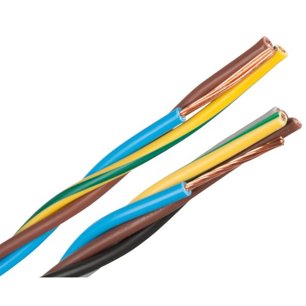 Nexans FQ EASY Asennuskaapeli 450/750V, 300 m Johdin x alue: 3G1,5 mm²