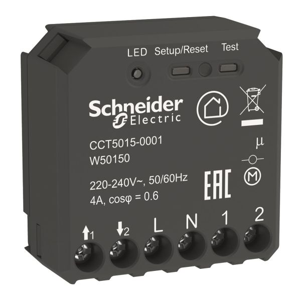 Schneider Electric Wiser Exxact Kiekkokytkin sis. Bluetooth