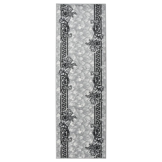 vidaXL Käytävämatto BCF harmaa 80x250 cm