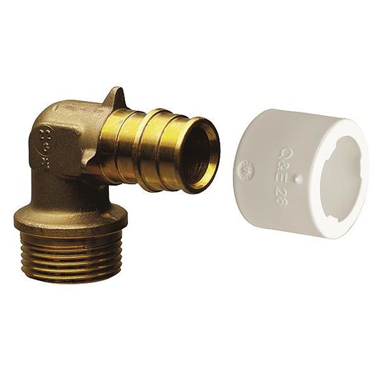 Uponor 1870227 Kulma-adapteri 90°, ulkokierre 15 x 15 mm