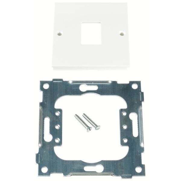 Elko EKO08999 Keskiölevy suora, Keystone 1 x RJ45