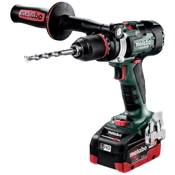 Metabo BS 18 LTX-3 BL I Porakone-ruuvinväännin sis. 5,5 Ah:n akut ja laturin