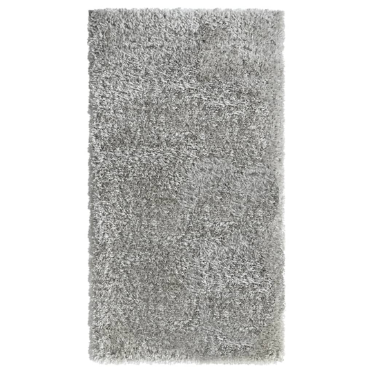 vidaXL Korkeanukkainen Shaggy matto harmaa 80x150 cm 50 mm