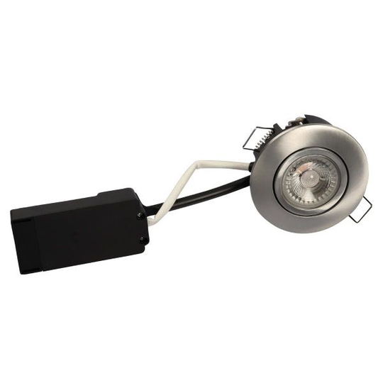 Scan Products Luna LP Downlight-valaisin ulkotilat, 4 000 K, 6,2 W Harjattu teräs