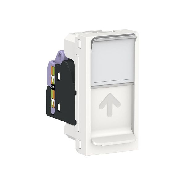 Schneider Electric Unica system+ Modulaarinen pistorasia upotettu asennus 1-toiminen