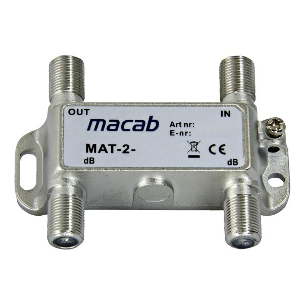 Televes 456031 Haaroitin F-liittimelle 8.5 dB