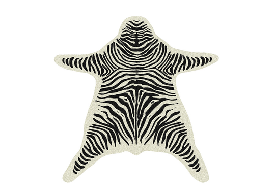 Matto Zebra Look Shape 126x128 cm