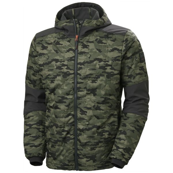 Helly Hansen Workwear Kensington Softshelltakki hupulla, camo XS