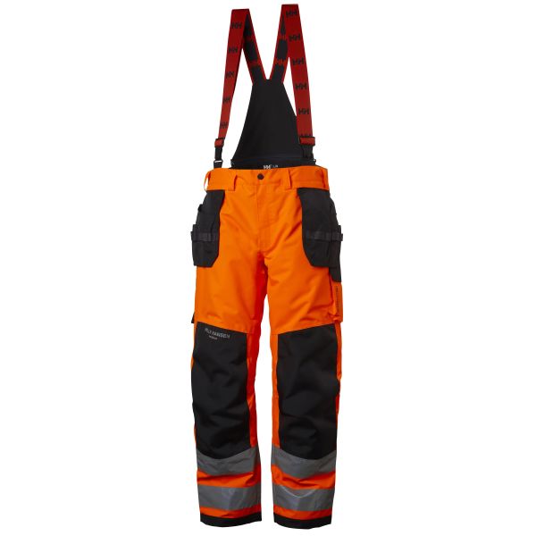 Helly Hansen Workwear Alna Shell Construction Kuorihousut heijastimet, oranssi C44
