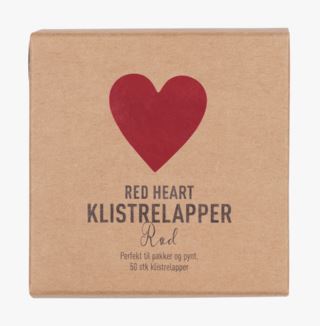Red Heart tarralaput punainen