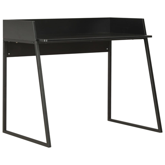 vidaXL Työpöytä musta 90x60x88 cm