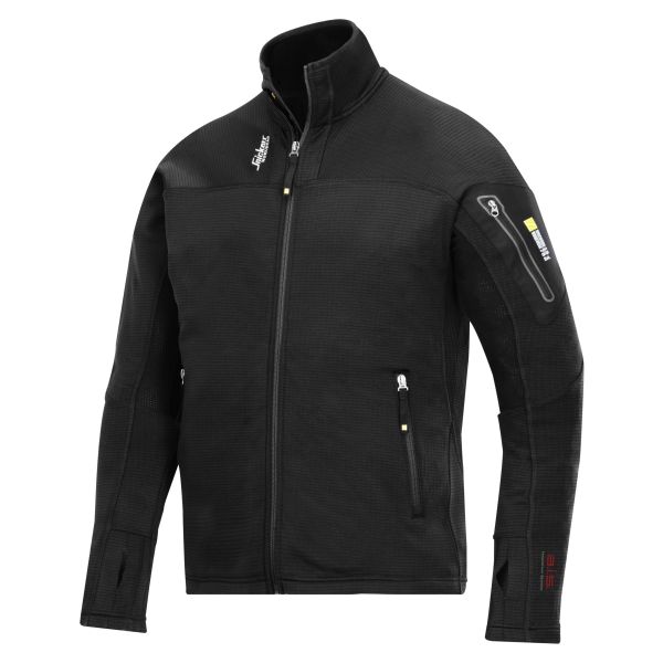 Snickers 9438 Takki musta, mikrofleece XS