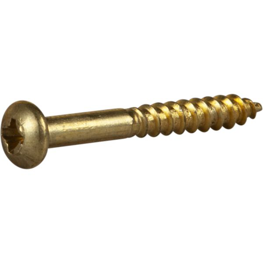 ESSVE 525080 Puuruuvi TKX, messinki 3 x 25 mm, 10 kpl