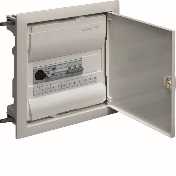 Hager VU12NF Kytkentäkaappi Tyyppi: Volta, IP30 1 x 12 moduulia