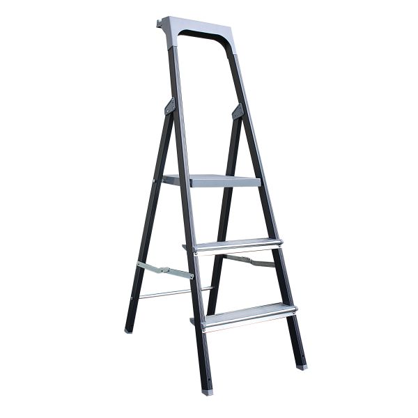 Skeppshultstegen Pro-light 7260 Greyline Porrastikkaat lakatut alumiiniprofiilit 3 askelmaa, 695 mm