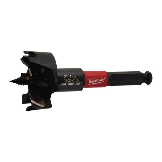 Milwaukee Switchblade Selfeed Puuporanterä 7/16"-kuusiokiinnitys Ø51 mm