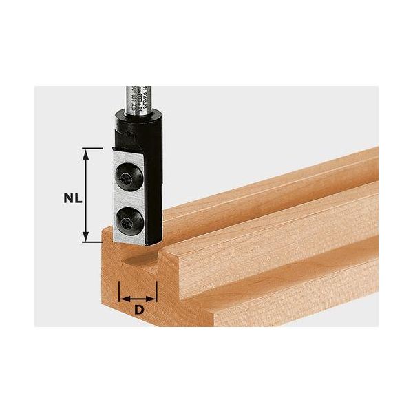 Festool HW S8 D10/25 WP Z1 Urajyrsin kääntöterä, 8 mm
