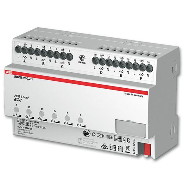 ABB 2CKA006197A0049 Himmennin 210 W Lähtöjen määrä: 6