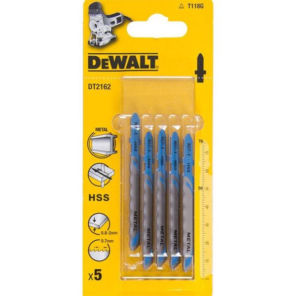 Dewalt DT2162 Pistosahanterä 5 kpl:n pakkaus