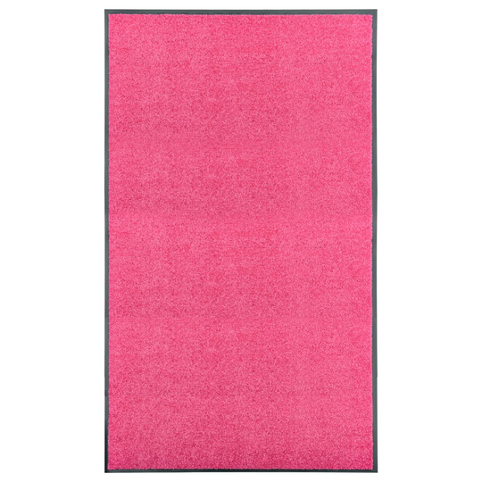 vidaXL Ovimatto pestävä pinkki 90x150 cm