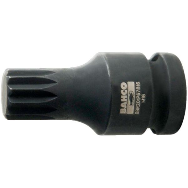 Bahco BBR201P64014 Voimakärkihylsy 1/2", XZN-ruuveille M14 x 40 mm