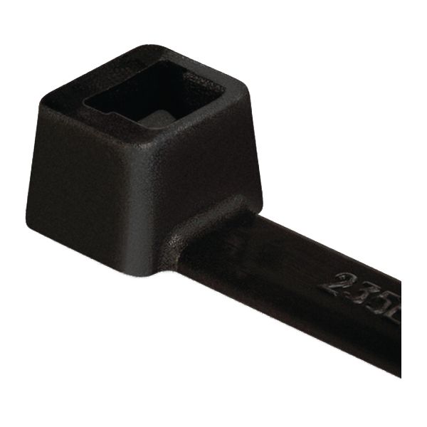 Hellermann Tyton T18R BK Nippusiteet Musta 100 kpl 2,5 x 100 mm