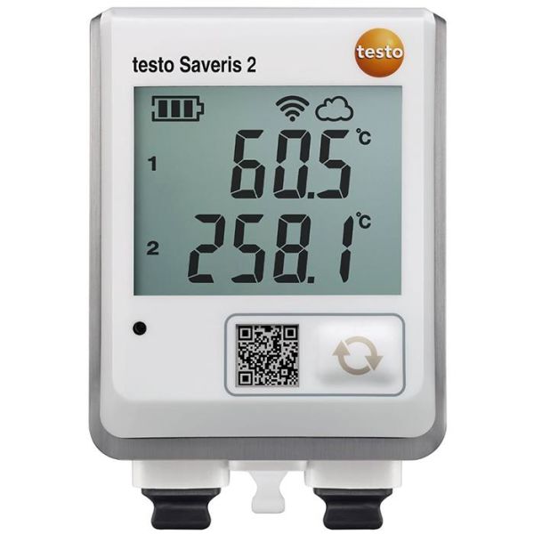 Testo Saveris 2-T3 Dataloggeri 2 ulkoiselle anturille, ilman kalibrointia