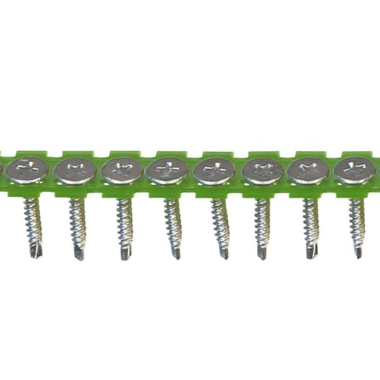 ESSVE GU 582325 Kipsilevyruuvi Ø3,5 mm, nauhoitettu, BS, CorrSeal 25 mm, 1000 kpl