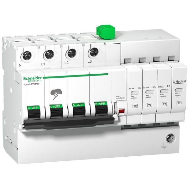 Schneider Electric A9L16300 Ylijännitesuoja integroitu erotin 400 V, 1.5 kW