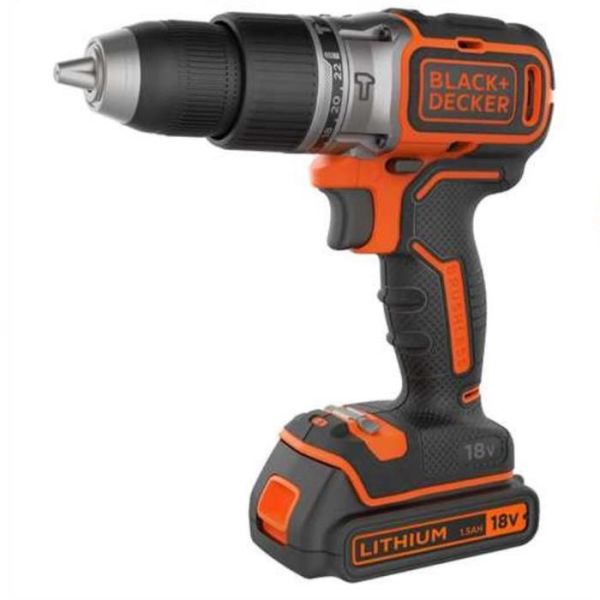 Black & Decker BL188K1B-QW Iskuporakone sis. akut ja laturin