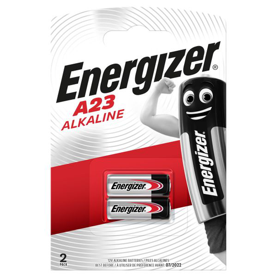 Energizer Alkaline Alkaliparisto A23, 3 V, 2 kpl A23