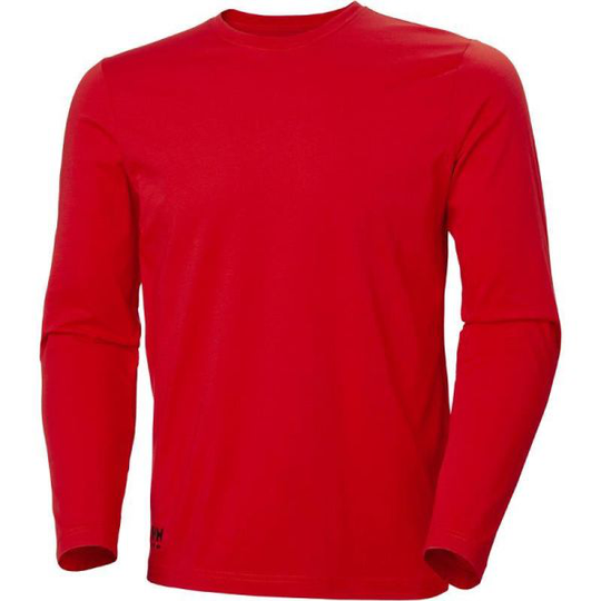 Helly Hansen Workwear Manchester Pitkähihainen paita punainen 3XL