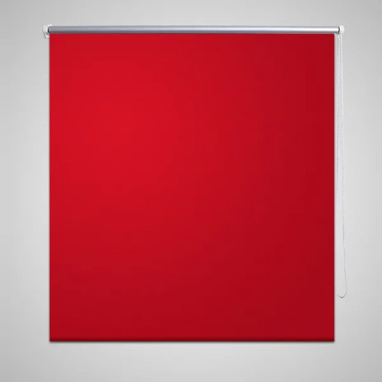 vidaXL Pimentävä rullaverho 120 x 230 cm Punainen