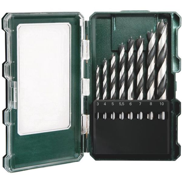 Metabo 626705000 Poranteräsarja puulle, 8 osaa