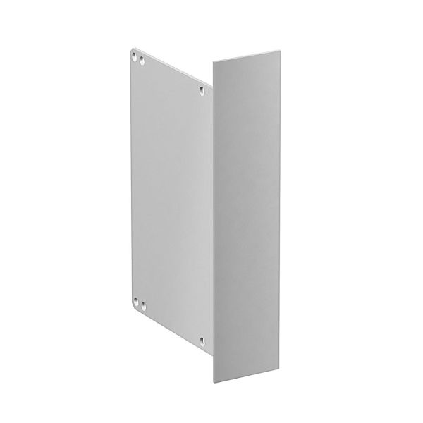 Schneider Electric 5590205 Päätykappale 72 x 72 mm, alumiini Oikea