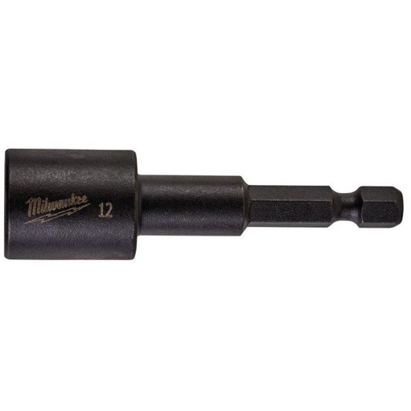 Milwaukee SHOCKWAVE Kuusiohylsy 1/4" kiinnitys 12x65 mm.