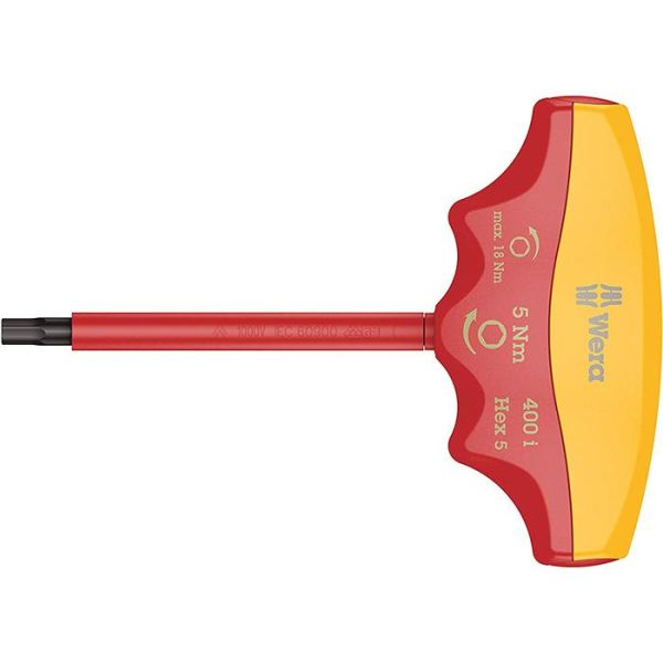 Wera VDE 400 Hex Momentti-indikaattori eristetty 4 Nm