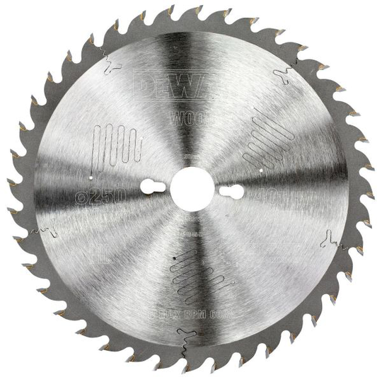 Dewalt DT4322-QZ Pyörösahanterä 250 x 30 mm, 40T