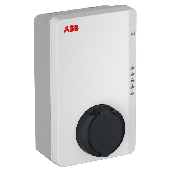 ABB 6AGC082152 Latausasema latauspistokkeella, 22 kW, RFID