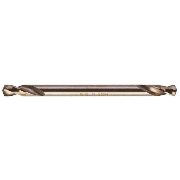 Milwaukee HSS G Metalliporanterä kaksipäinen, 10 kpl:n pakkaus 3,5 mm
