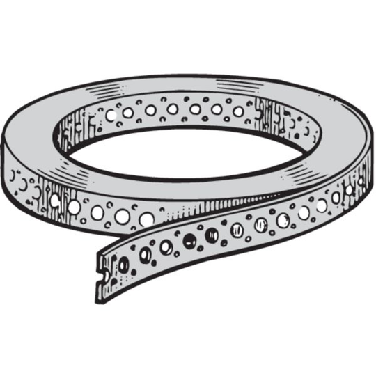 ESSVE 396660843 Galvanoitu vanne sinkitty, 20 MY 12x0,7 mm, 10 m