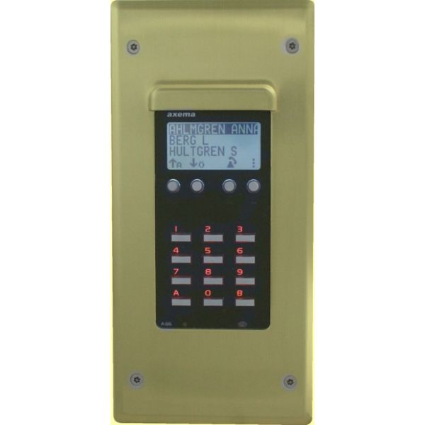 Axema 2-3870 Etusarja upotettava Messinki