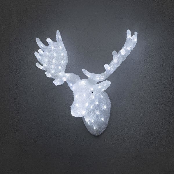 Konstsmide 6265-203 Hirvenpää akryyli, LED, 65 cm, 24V/IP44