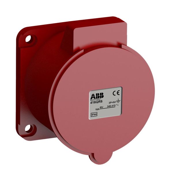 ABB 2CMA102327R1000 Paneelin ulostulo pikaliitettävä, tärinänkestävä Suora, 5-napainen, 16 A, 60x60 mm