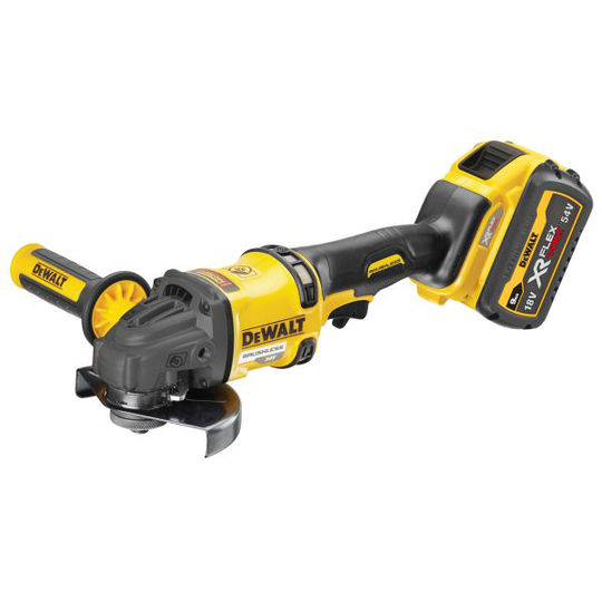 Dewalt DCG418X2-QW Kulmahiomakone Ø 125 mm, sis. akun ja laturin