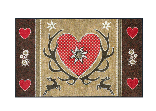 Matto Wild Hearts 75x120 cm