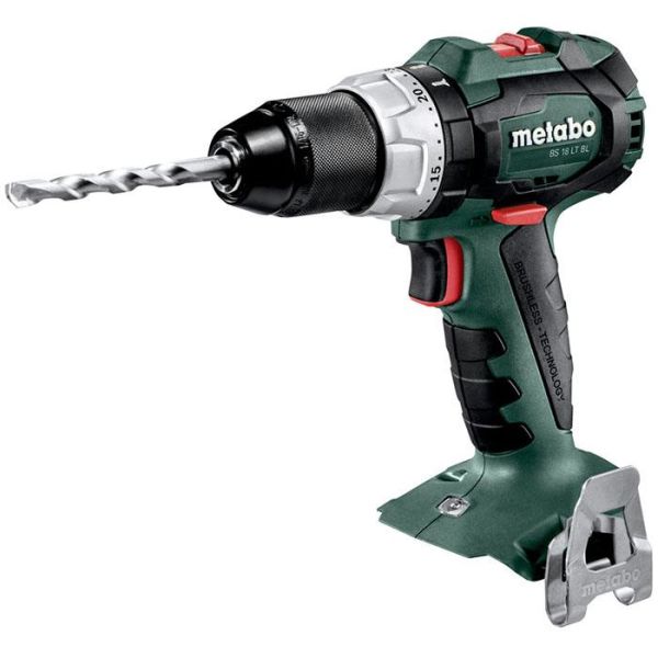 Metabo BS 18 LT BL Porakone-ruuvinväännin mukana laukku, ilman akkuja ja laturia