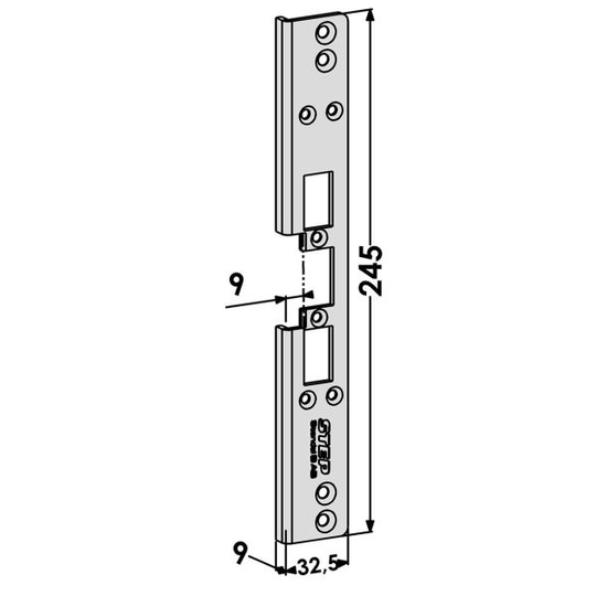 STEP ST6513 Tolppa malliin STEP 60 Silent 9 mm