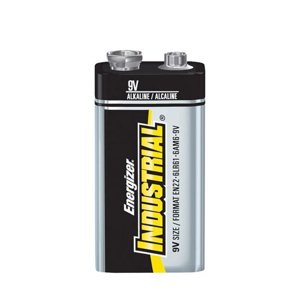 Energizer Industrial 9V/6LR61 Alkaliparisto 12 kpl:n pakkaus